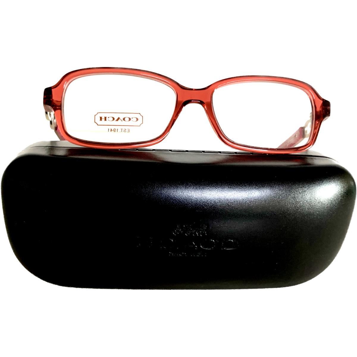 Coach HC 6018 Virginia 5032 Burgundy Eyeglasses 51-15-135