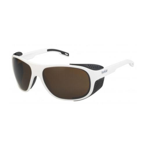 Bolle Graphite 63mm Tns Sunglasses Matte White and Black