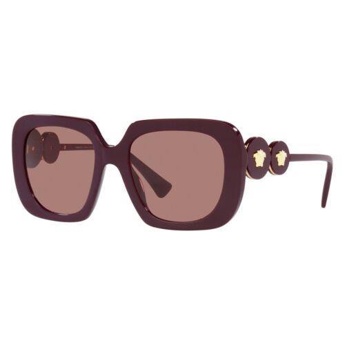 Versace VE4434 538273 Bordeaux/brown 54-20-145 Sunglasses