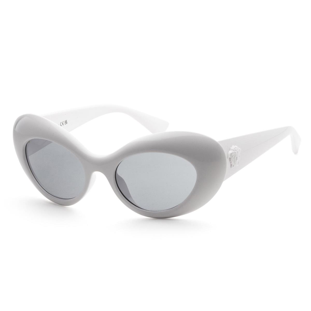 Versace Women`s Fashion 52mm White Sunglasses VE4456U-314-1-52