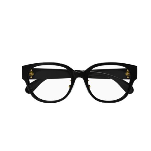 Gucci GG1411OK-001 Black Rectangle Women Eyeglasses