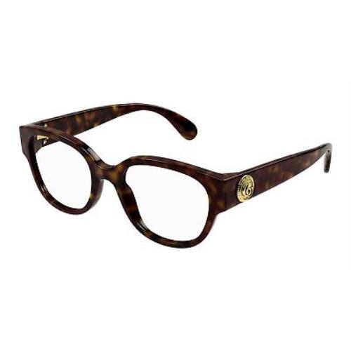 Gucci GG1411o-005 Havana Havana Eyeglasses