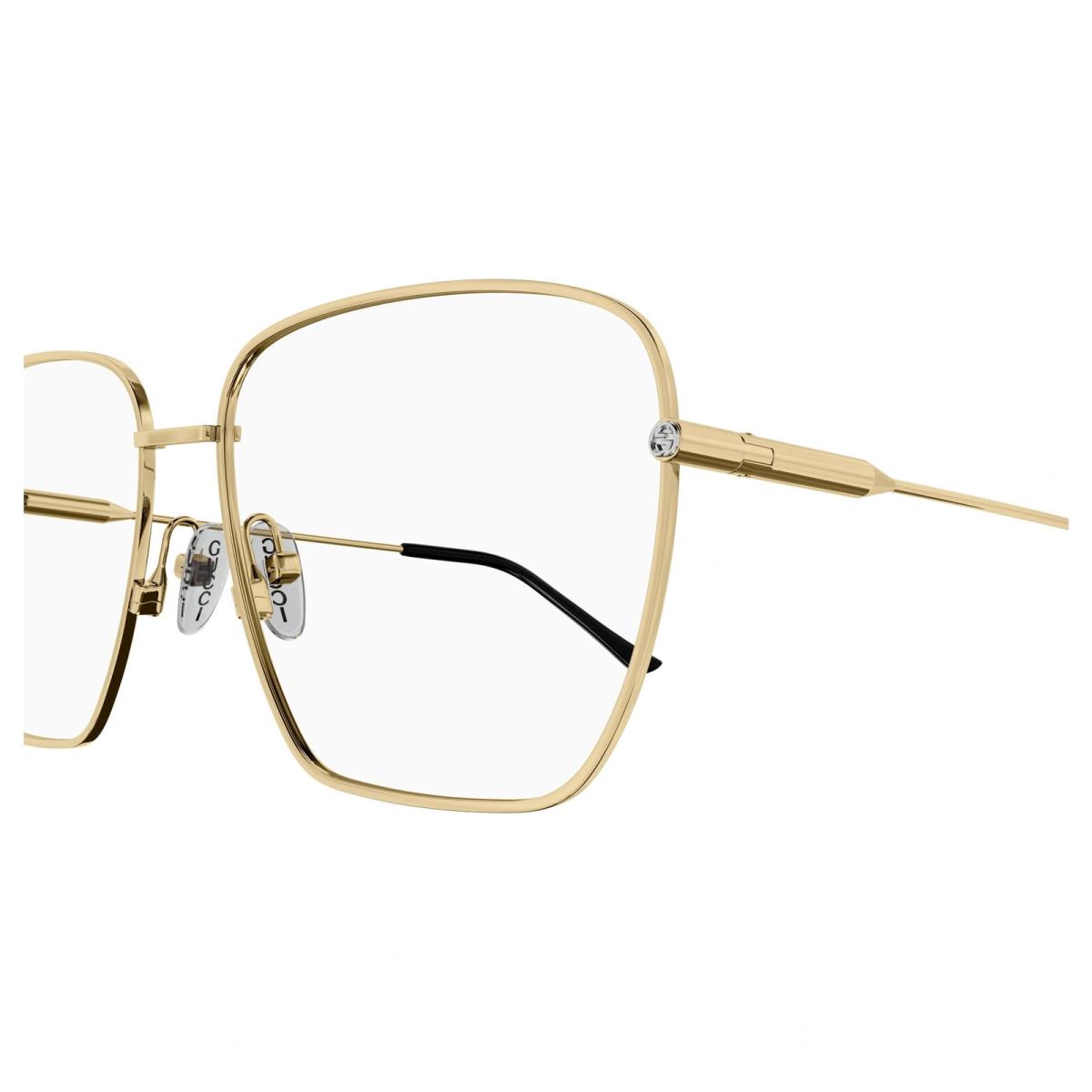 Gucci GG1414o-001 Gold Gold Eyeglasses