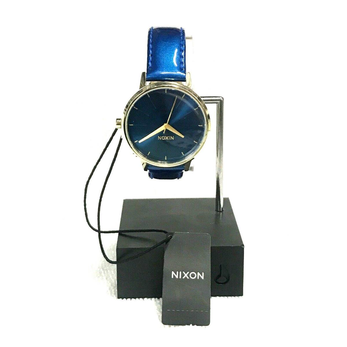 Nixon Kensington Leather Blue
