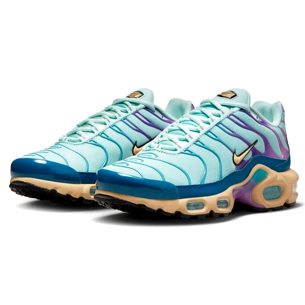 Nike Air Max Plus Womens Size 6 Shoes DZ3671 300 Jade Ice Sesame Blue - Multicolor