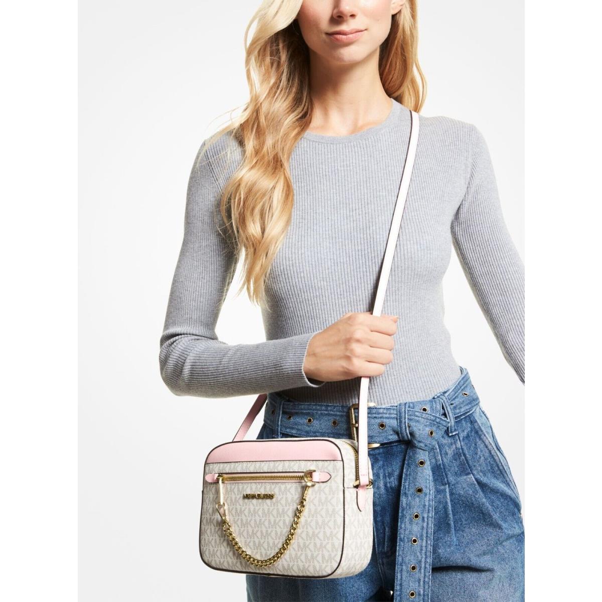 Amazon.com: Michael Kors Avril Small Top Zip Satchel Shoulder Crossbody Bag  MK Pink Rose MK : Clothing, Shoes & Jewelry