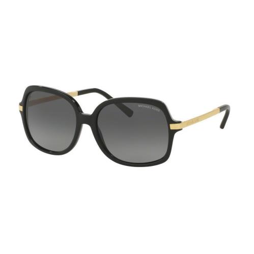 Michael Kors MK2024 3160T3 Black Sunglasses Grey Shaded