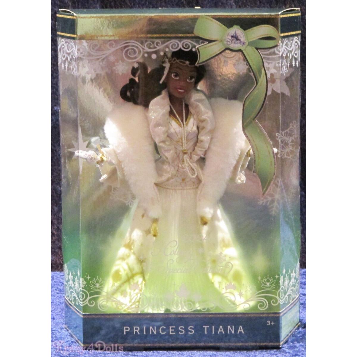 Disney 2024 Holiday Tiana The Princess and The Frog Special Edition Doll