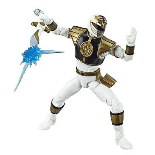 Power Rangers Hasbro Toys Lightning Collection 6-Inch Mighty Morphin White