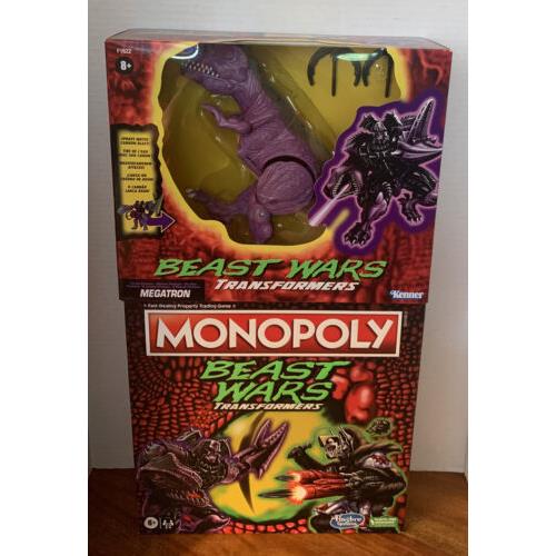 Hasbro Monopoly Transformers Beast Wars Edition Predacon Megatron Action Figur