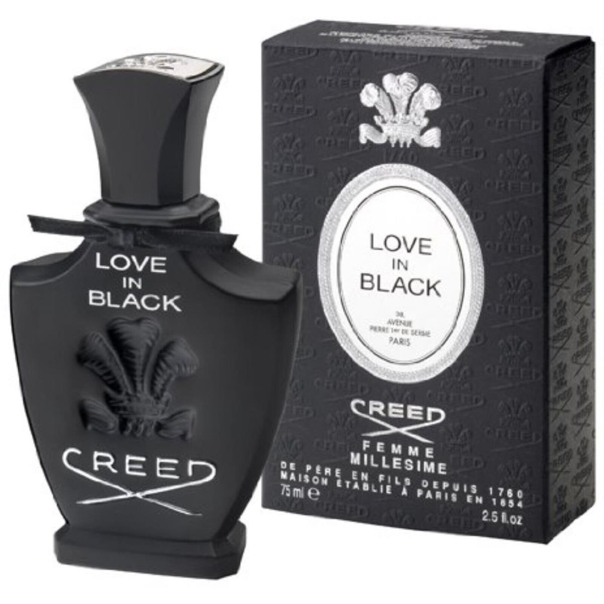 Creed Love in Black by Creed 2.5 oz Edp Perfume Spray For Women Box
