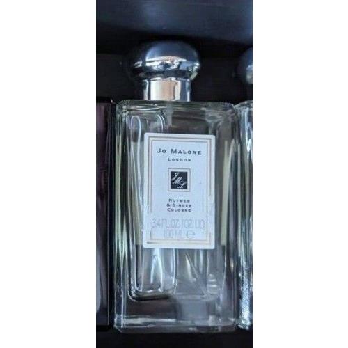 Jo Malone London Full Size Cologne Fragrance Spray 3.4/1oz Scent/size Nutmeg&Ginger 3.4oz