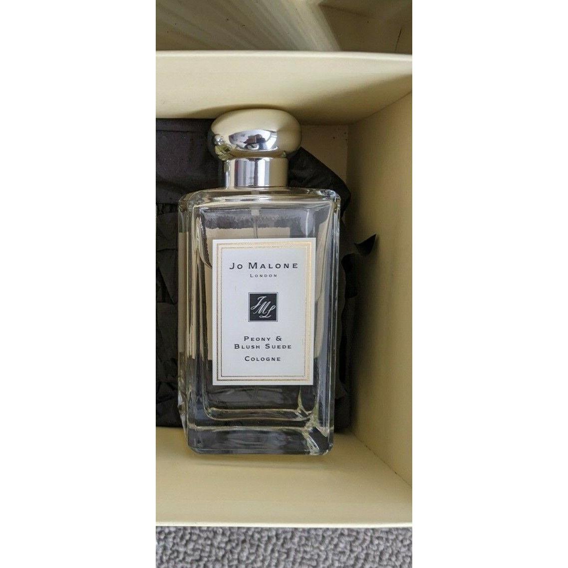 Jo Malone London Full Size Cologne Fragrance Spray 3.4/1oz Scent/size Peony&Blush Suede 3.4oz