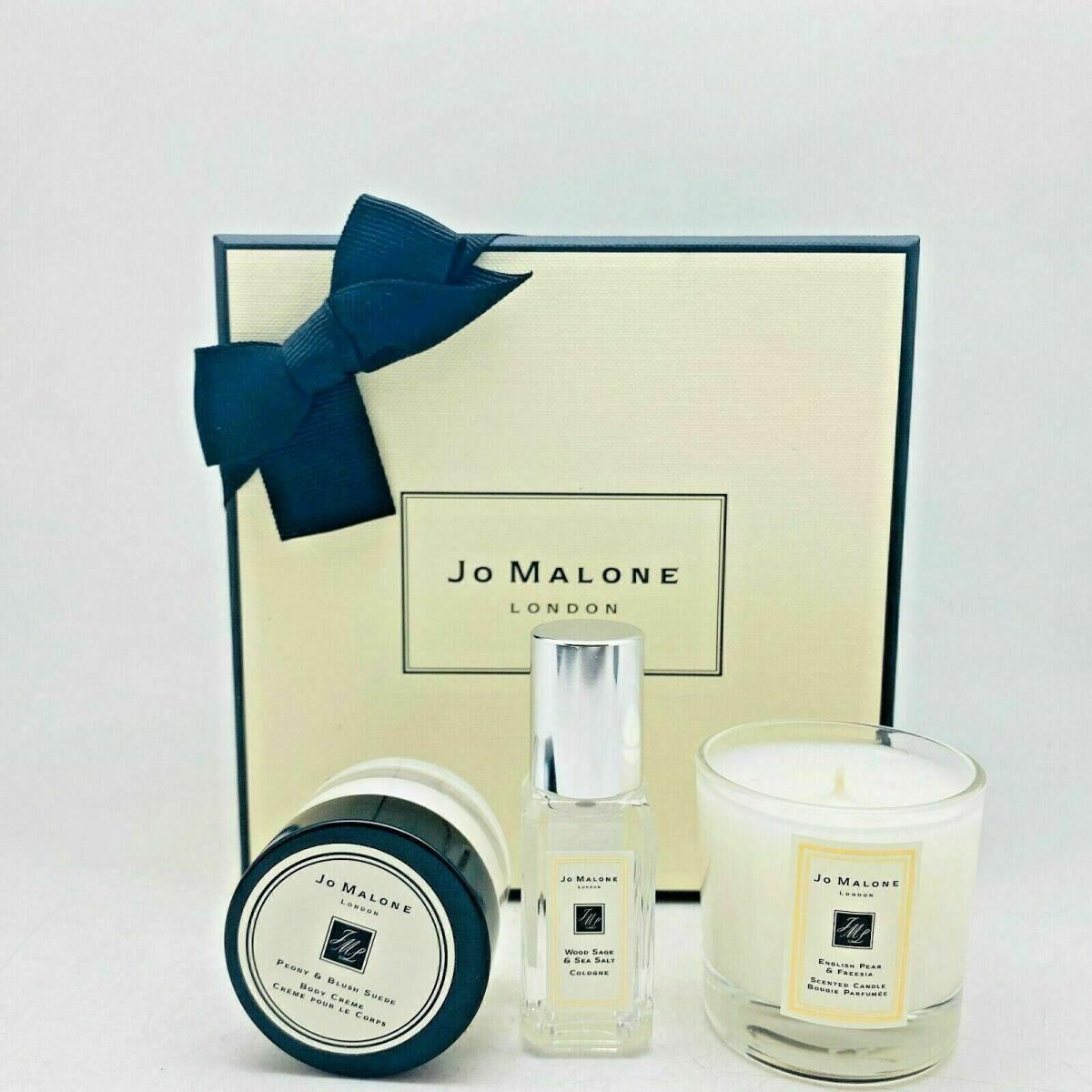 Jo Malone Mini Luxuries Collection Including Cream Candle Cologne - Gift Box