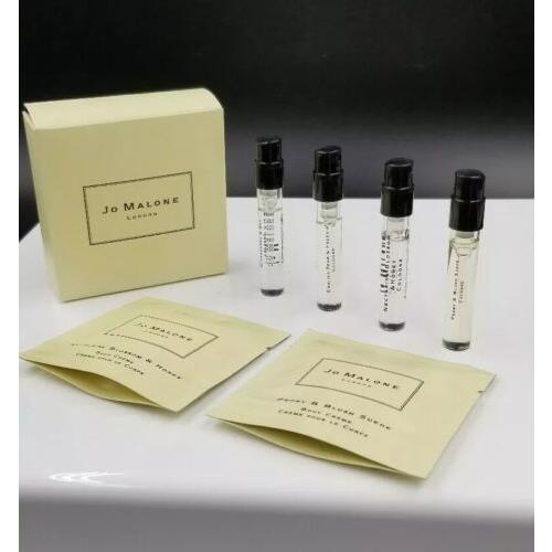 Travel Set OF JO Malone London 4 Spray Colognes 2 Body Creme 29