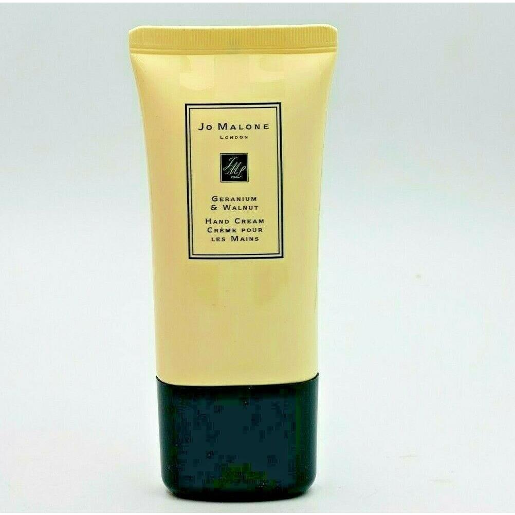 Jo Malone Geranium Walnut Hand Creme 1.7 oz 50 ml Perfume