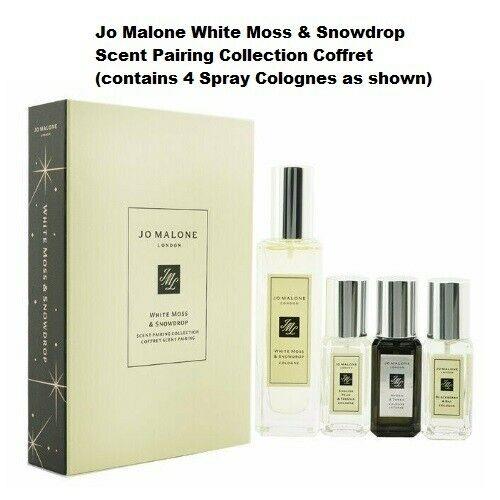 Jo Malone White Moss Snowdrop Scent Pairing Collection Edp Spray