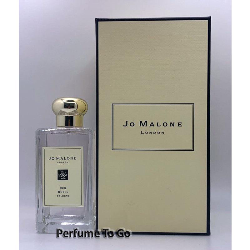 Jo Malone London Red Roses 3.4 oz 100 ml Spray Cologne in Gift Box - Red