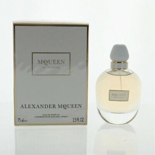 Alexander Mcqueen Eau Blanche 2.5 Oz Eau De Parfum Spray Box Women