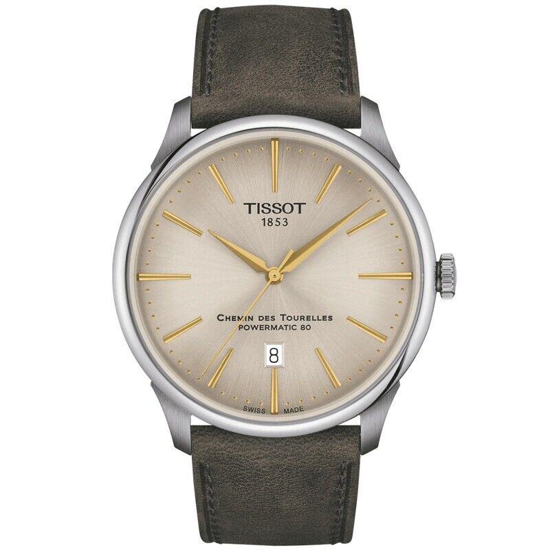 Tissot Chemin Des Tourelles Powermatic 80 42mm Mens Watch T1394071626100