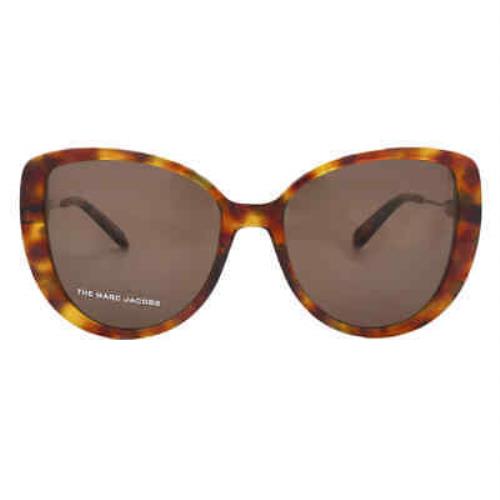 Marc Jacobs Brown Butterfly Ladies Sunglasses Marc 578/S 0XLT/70 56