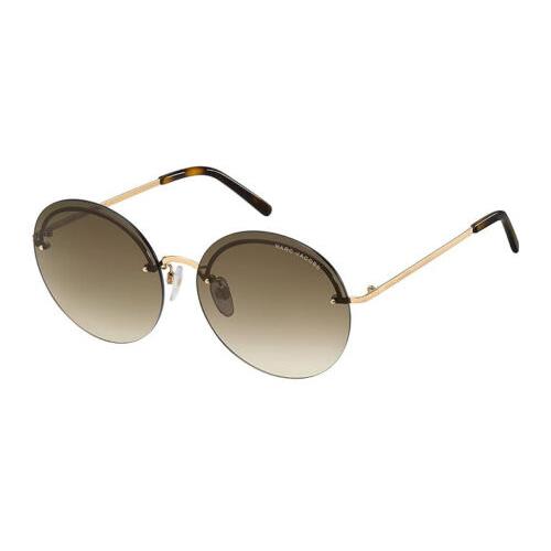 Marc Jacobs MARC406GS Women Sunglasses in Rose Gold Tortoise/brown Gradient 60mm - Frame: Multicolor, Lens: Multicolor