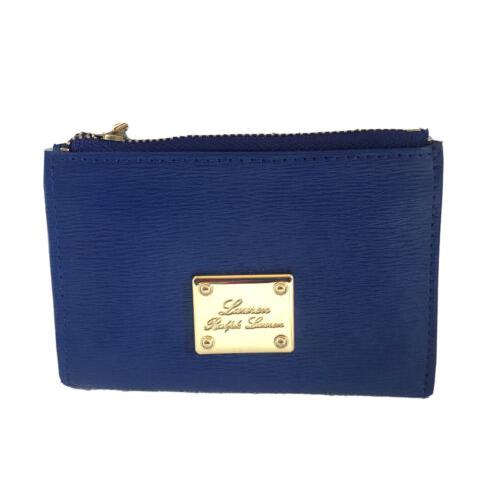 Ralph Lauren Royal Sloan Street Key Coin Case with ID Holder Key Chain Wallet