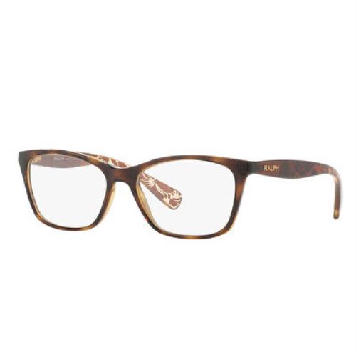 Ralph Lauren RA 7071 502 Dark Havana Plastic Cat-eye Eyeglasses 52mm