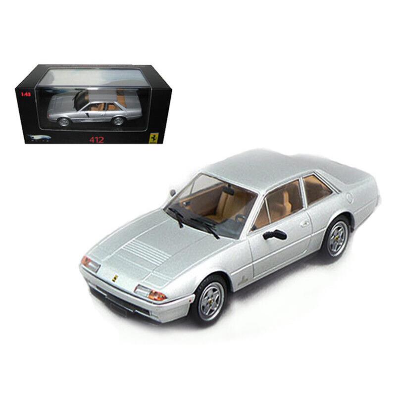 Hot Wheels Ferrari 412 Elite Edition Silver 1/43 Diecast Model Car N5597