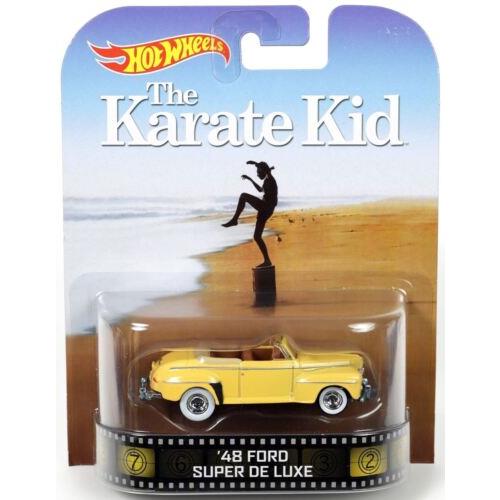 Hot Wheels 1948 Ford Super De Luxe The Karate Kid Retro Entertainment BDT84 Nrfp