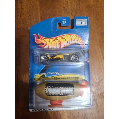 Hot Wheels JC Penny 100th Anniversary 2-pack Old 3 GT Roadster and Power Blimp