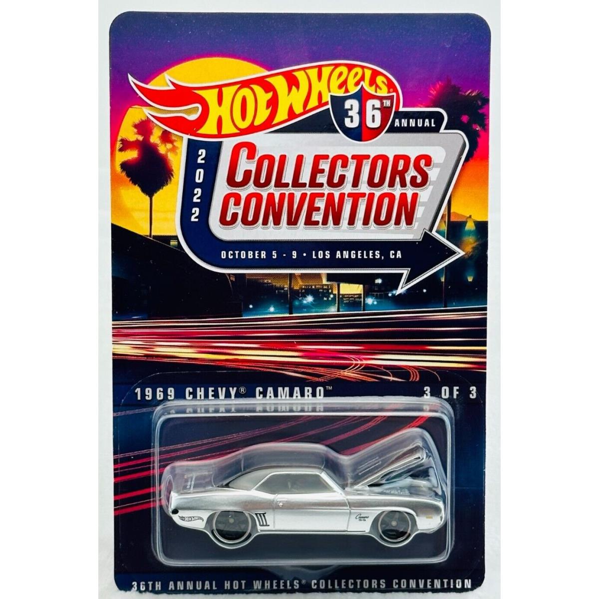 Hot Wheels 2022 36th Annual LA Convention Finale 69 Chevy Camaro 1512/4000