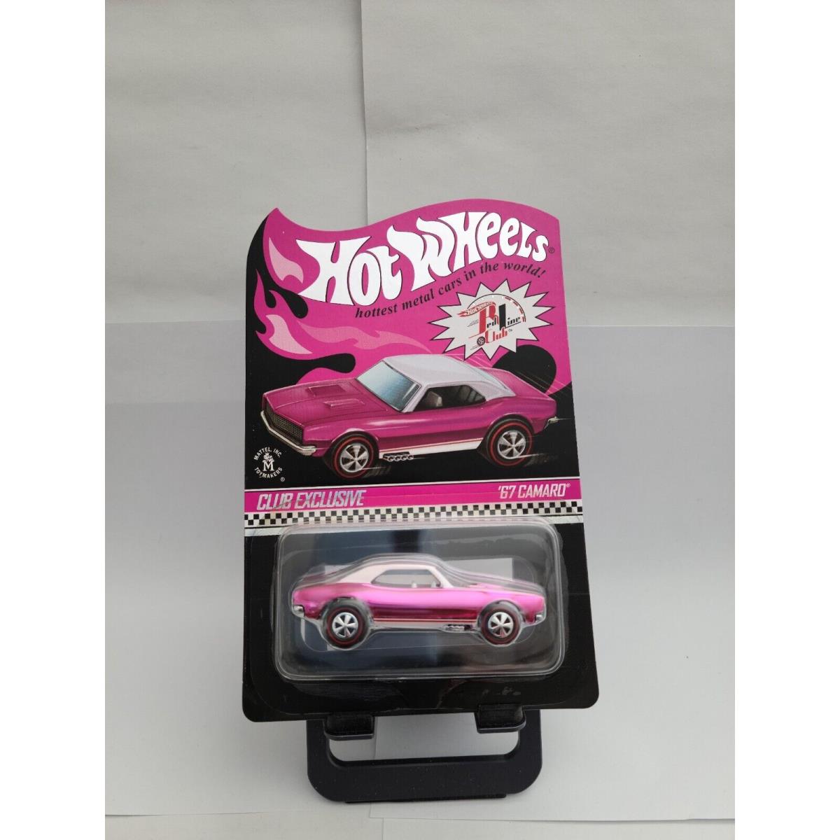 Hot Wheels Red Line Club `67 Camaro Club Exclusive Pink K90