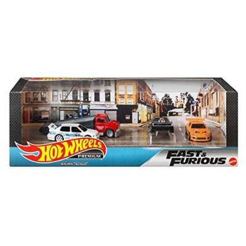 Hot Wheels Premium Fast Furious Set Real Riders - Multi-Color