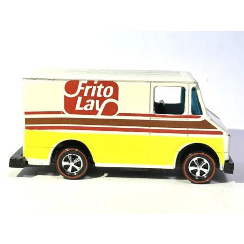 Custom Made / Restored Hot Wheels Redline Vintage White Frito Lay Van