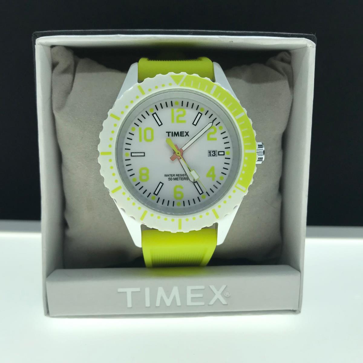 Timex Originals Sport Lime Rubber Strap T2P008