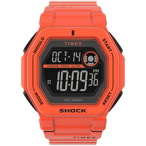 Timex Command Encounter 45mm Orange Watch