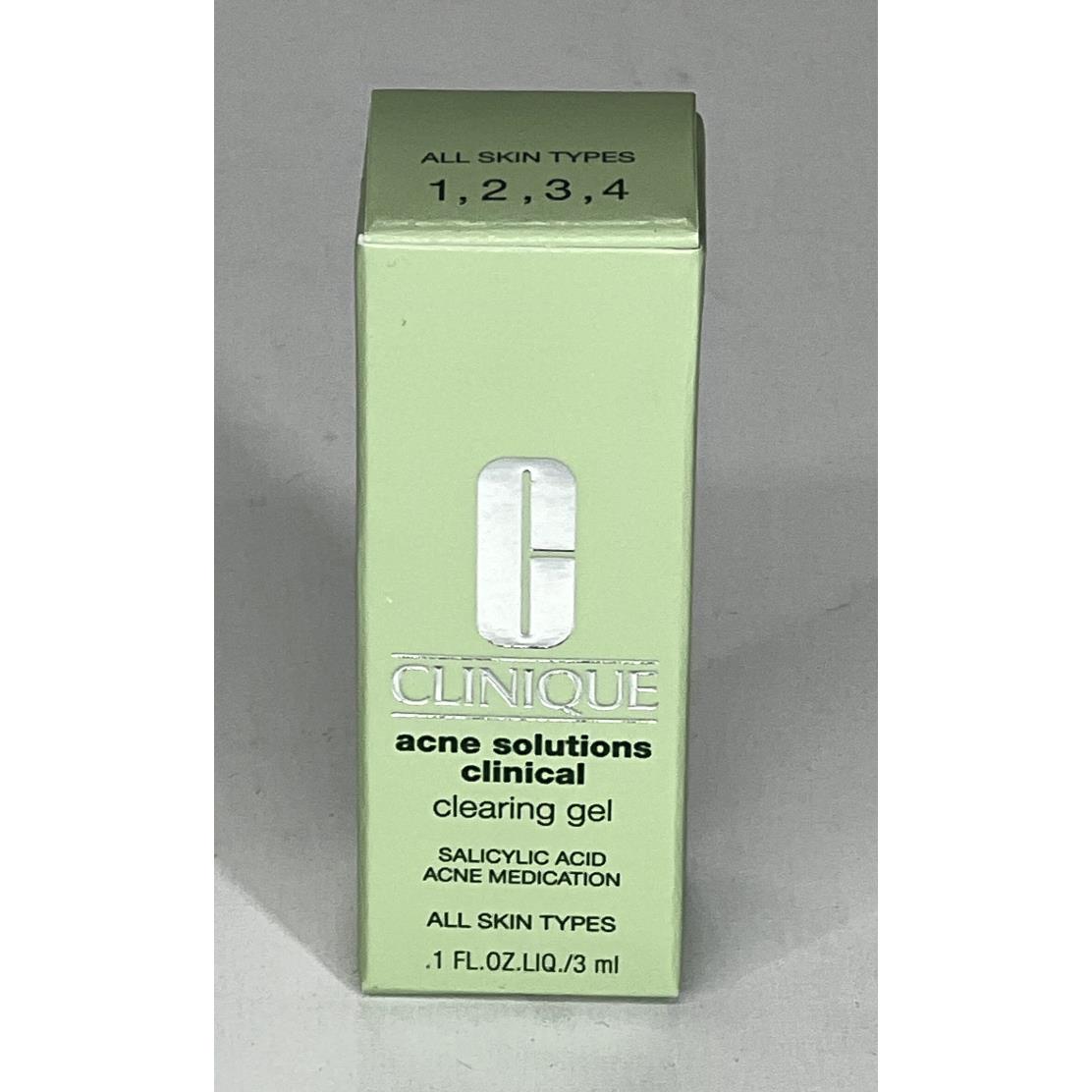 Box of 24 - Clinique Acne Solution Clinical Clearing Gel 3ml