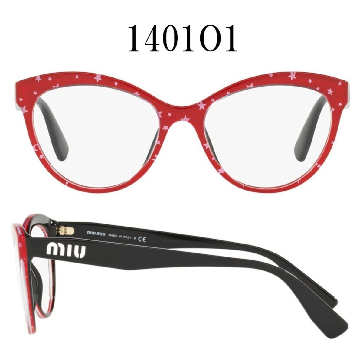 Miu Miu MU04RV 1401O1 Red/white Stars 51/17/140mm Eyeglasses