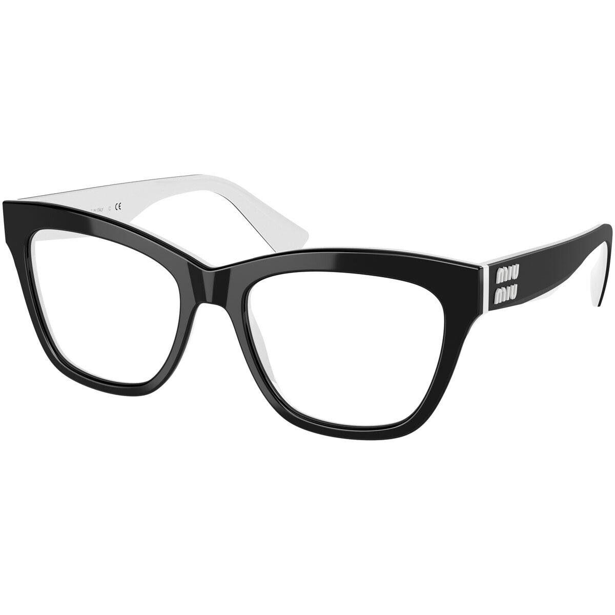 Miu Miu MU03UV ACO1O1 Black 52/18/145mm Women Eyeglasses