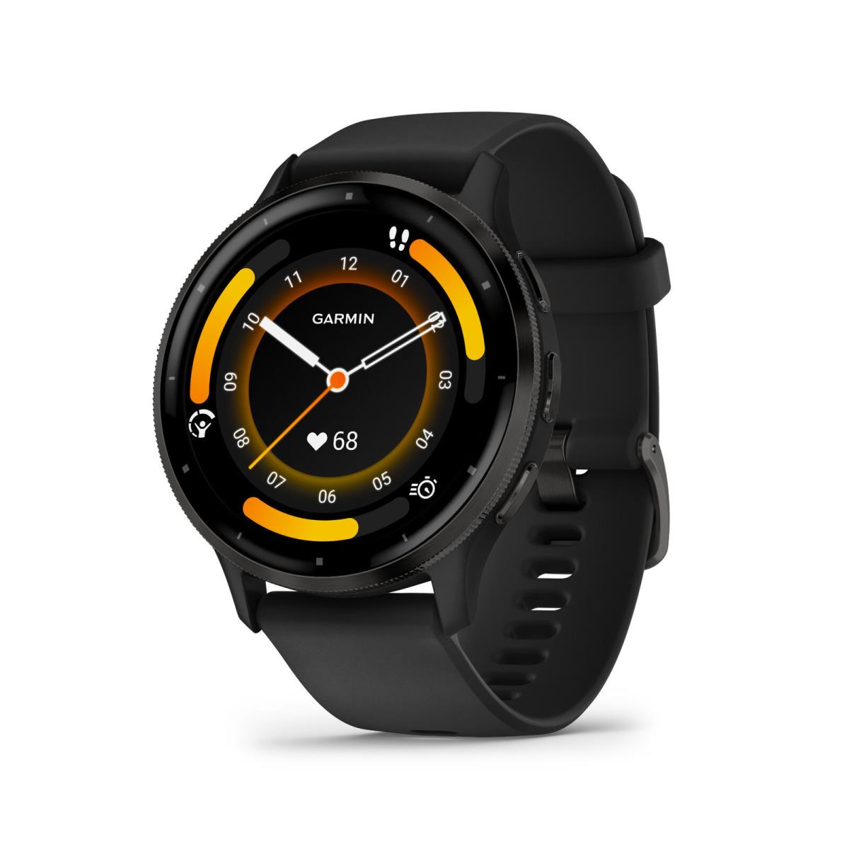 Garmin Venu 3 Smartwatch Slate Black - Black