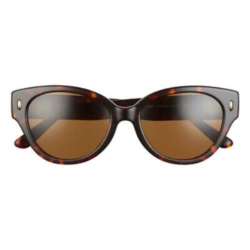 Tory Burch TY 7168U 172883 Dark Tortoise Plastic Sunglasses Brown Polarized Lens