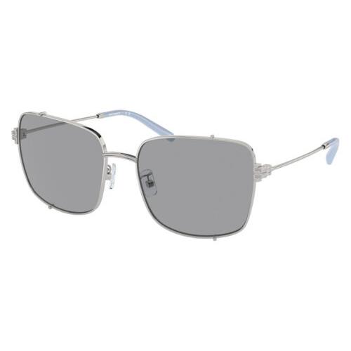 Tory Burch Women`s 56mm Silver Sunglasses TY6104-316172-56
