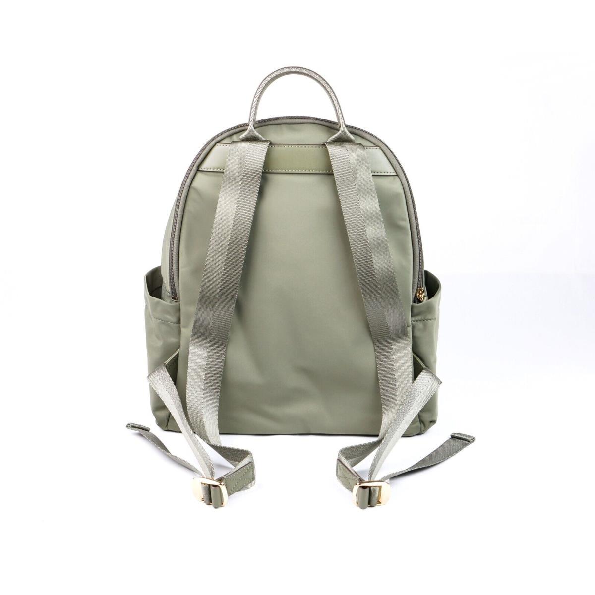 Latest Tory Burch Ella Palm Leaf Green Olive Nylon Backpack 88368