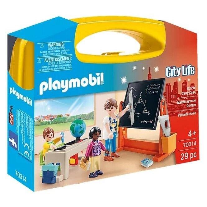 Playmobil City Life School Carry Case Building Set 70314 IN Stock