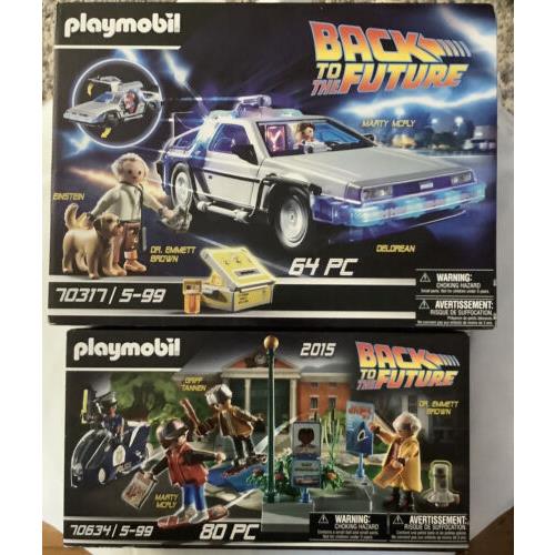 Playmobil Back To The Future Delorean 70459 70634