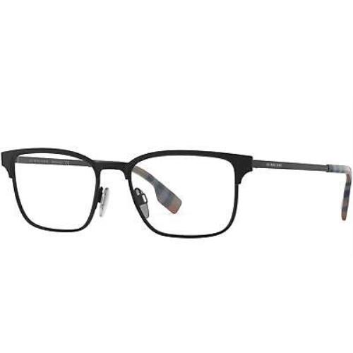 Burberry Eyeglasses BE1332 1283 54mm Black Rubber / Demo Lens