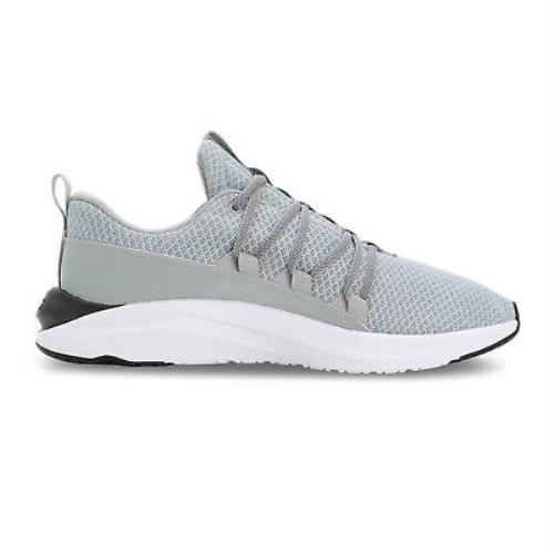 Puma Softride One4All 37767105 Mens Gray Canvas Athletic Running Shoes - Gray