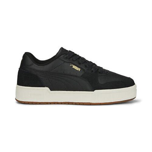 Puma CA Pro Lux Prm 39013301 Mens Black Leather Lifestyle Sneakers Shoes
