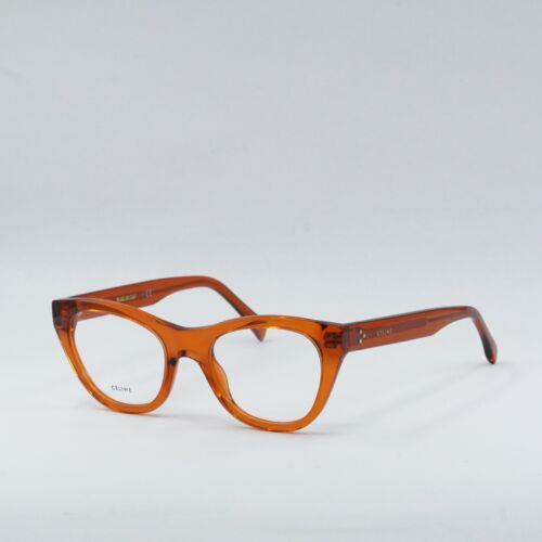 Celine CL50005I 042 Transparent Orange 49-20-145 Sunglasses